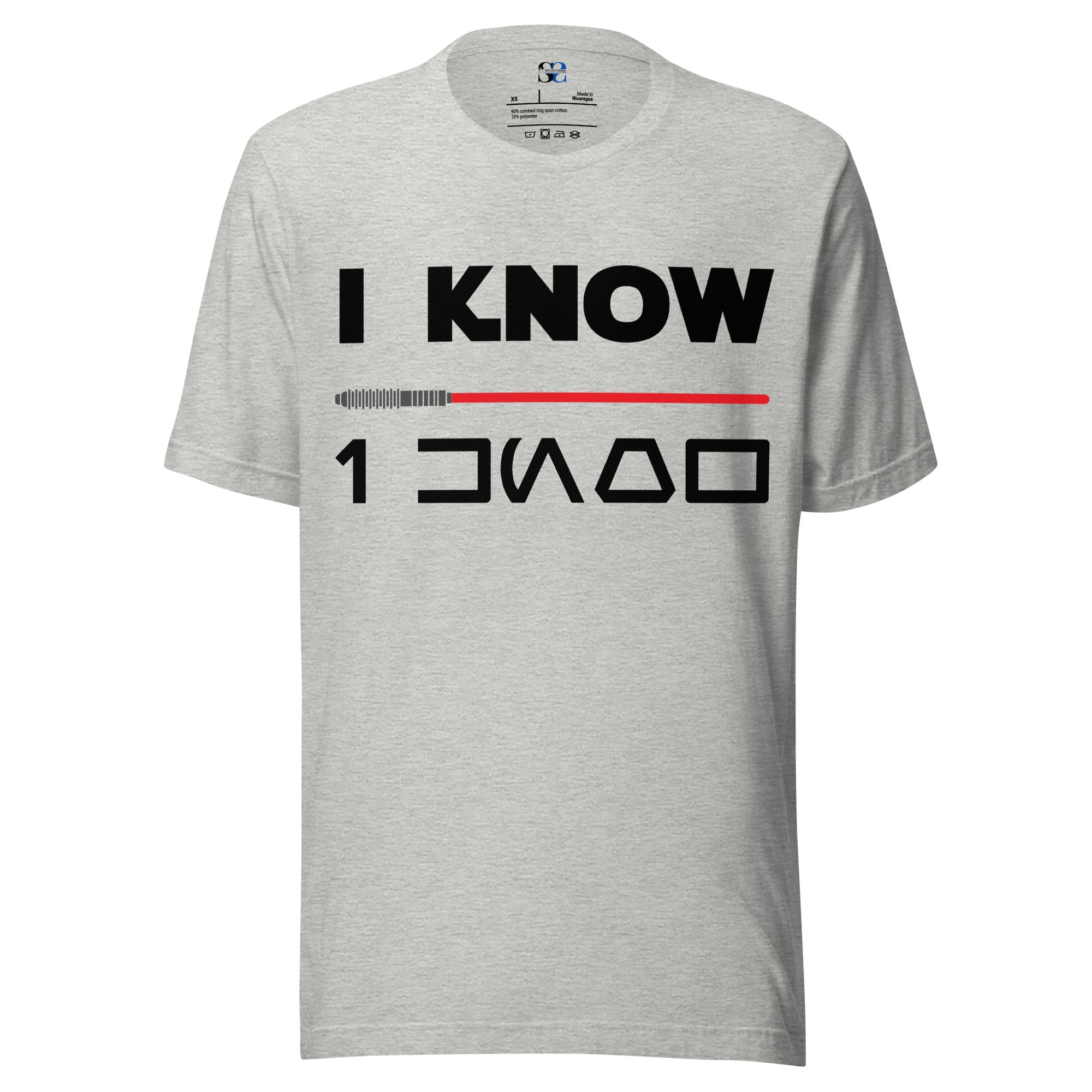 I Love You...I Know shirts, Star Wars inspired shirt, Han Solo, Princess Leia