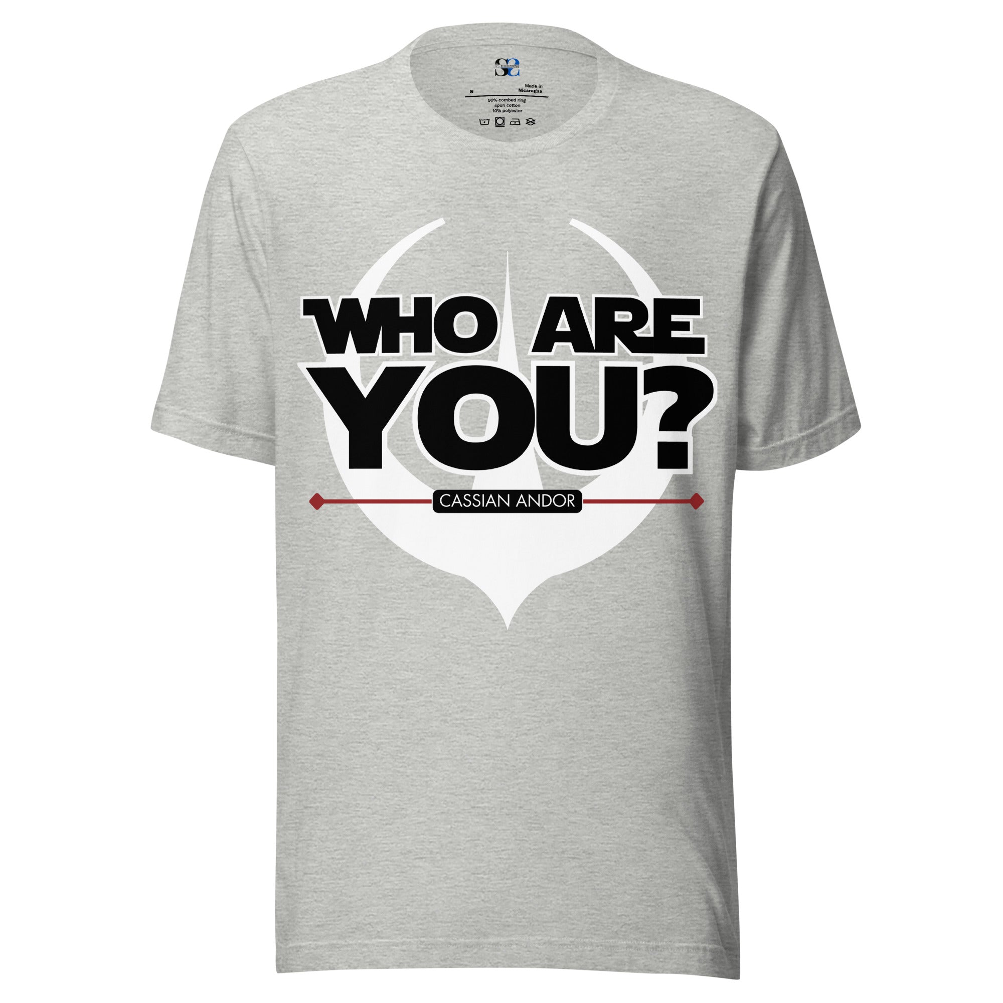 Who Are You Shirt, Star Wars inspired shirt, Andor Shirt, Cassian Andor, Syril Karn