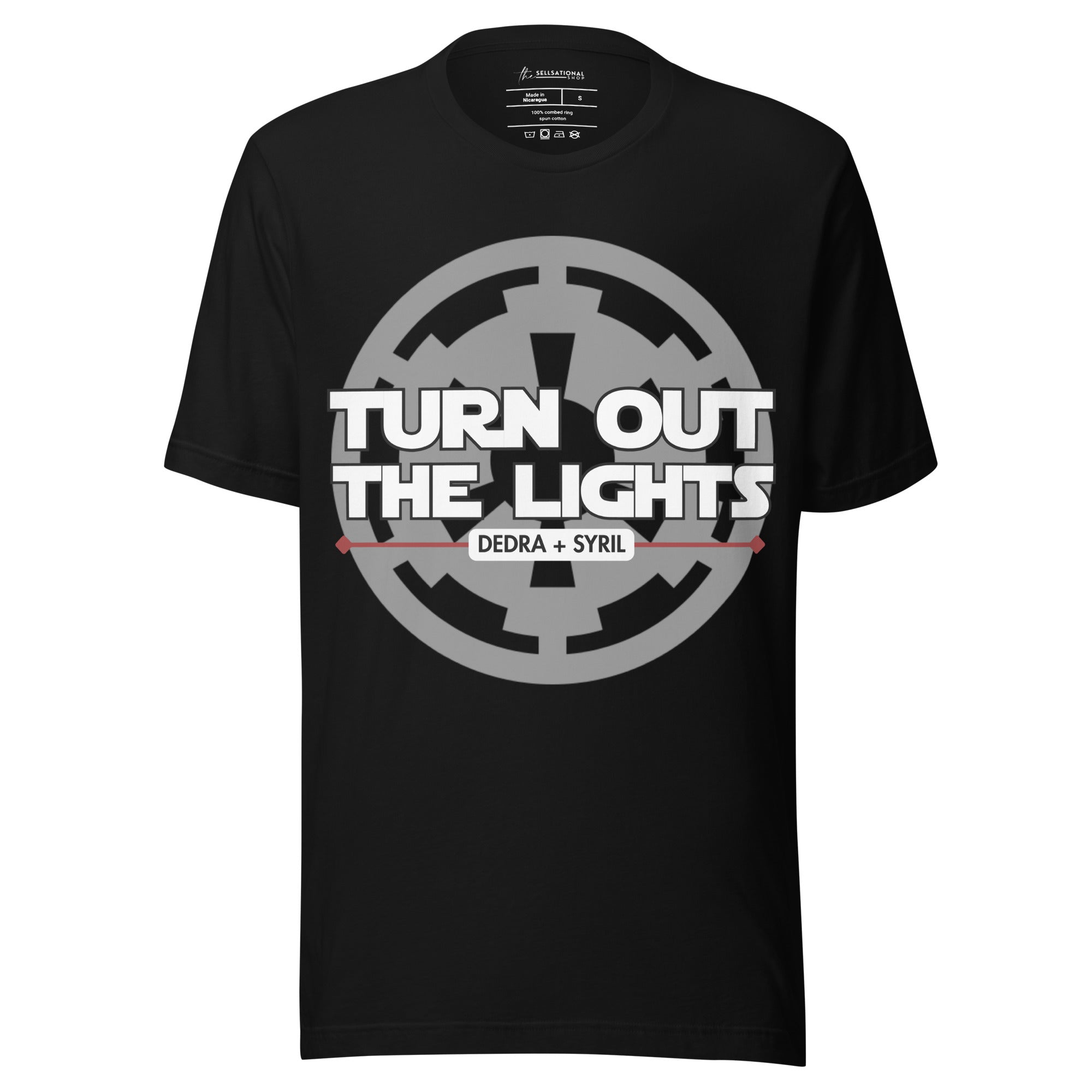 Turn Out the Lights shirt, Star Wars Inspired Shirt, Andor Shirt, Dedra Meero, Syril Karn