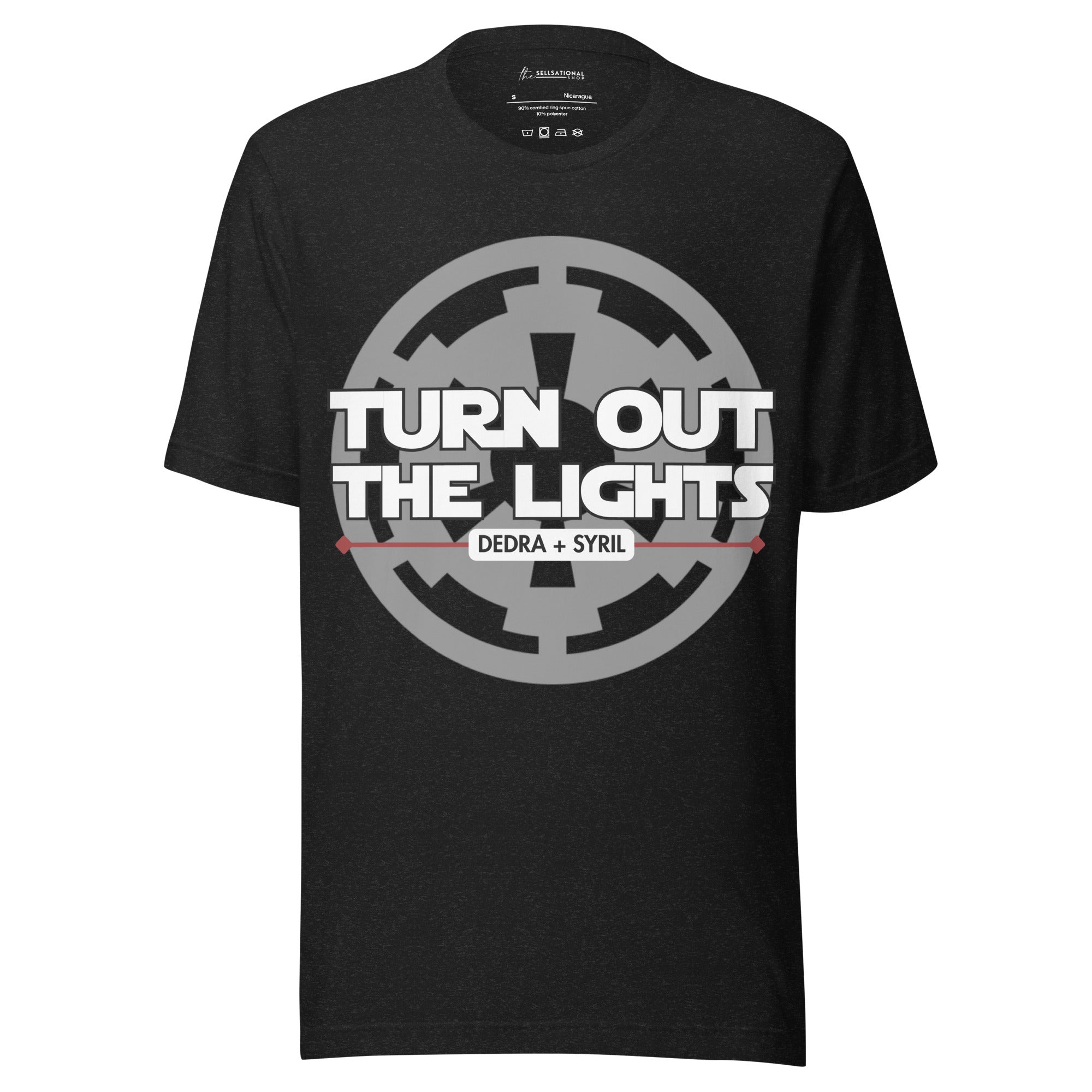 Turn Out the Lights shirt, Star Wars Inspired Shirt, Andor Shirt, Dedra Meero, Syril Karn