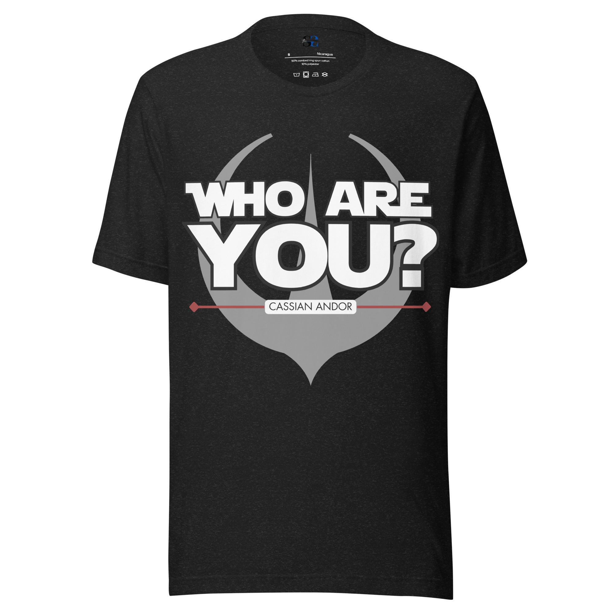Who Are You Shirt, Star Wars inspired shirt, Andor Shirt, Cassian Andor, Syril Karn